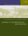 Journal of Transportation and Statistics (JTS), Volume 1, Number 2