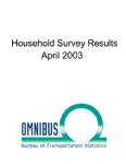 Omnibus Survey, Household Survey Results - April 2003