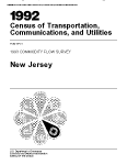 Commodity Flow Survey (CFS) 1993: New Jersey