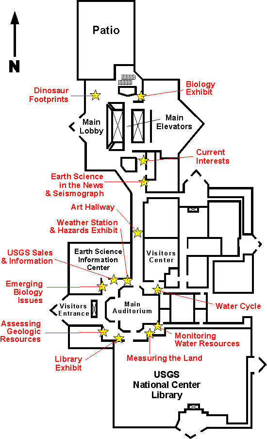 self-guided tour map