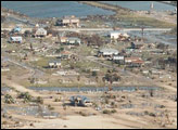 Hurricane Damage on the Bolivar Peninsula