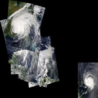 Image Sequence for Hurricane Ivan.