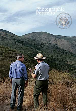 Visiting the Santa Monica Mountains National Recreation Area in Thousand Oaks, CA, August 15.