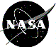 NASA Meatball Logo in Black and White