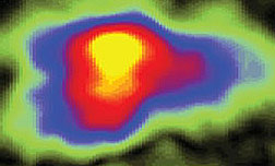 Parahydrogen-induced polarization produces a strong MRI signal on the microscale.