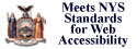 Meets NYS Standards for Web Accessibility