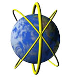 Polar orbit image