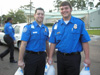 Photos of TSA preparations at Houston William P. Hobby Airport.