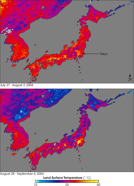 Heat Wave on Honshu