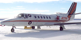Plane used in M-PACE experiment in Alaska