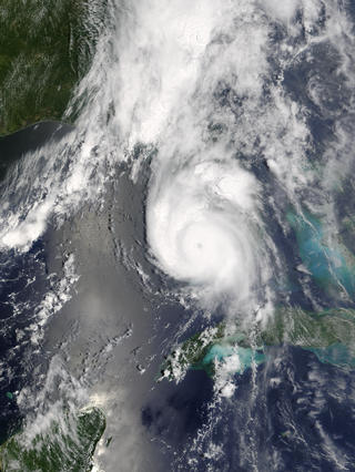 Hurricane Charley, Aug 13 2004 16:35 UTC