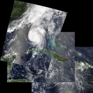 Image Sequence for Hurricane Charley.