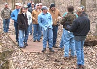 an NRCS-National Wild Turkey Federation landowner workshop in Central Illinois