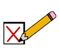 Image of pencil and checkbox