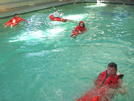 In-water safety training picture