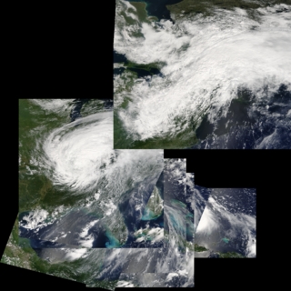 Images of Hurricane Katrina aquired by the MODIS instruments on Terra and Aqua from August 24 to August 31, 2005. To get the individual images, follow the 'Sequence' link below. To get the geographical registration information, follow the 'DEPC metadata' link near the bottom of the page.