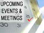Upcoming Events - Meetings