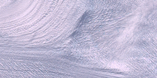 This animation shows a time-lapse sequence of the glaciers ice flow.  This animation shows only a small section of the full imagery.  The full imagery can be found in the frames area.