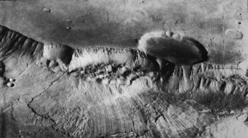 Martian Landslide