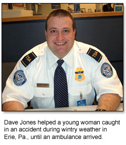 Image of security officer Dave Jones.