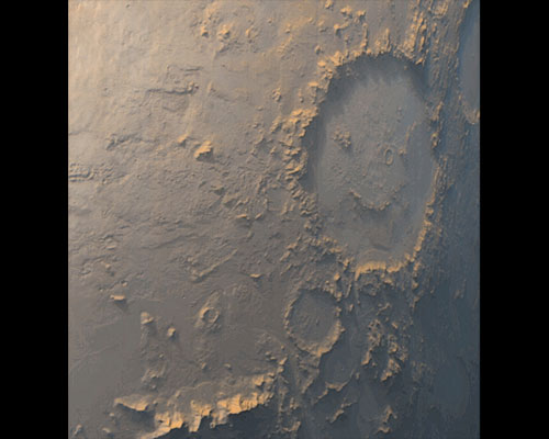 'Happy Face' Crater