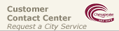 Click here to request a City service through the Customer Contact Center or call 382-CITY.