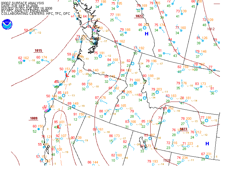 current analysis map