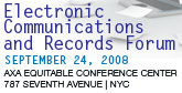 Electronic Communications and Records Forum