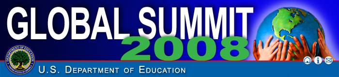 U.S. Department of Education 2008 Global Summit