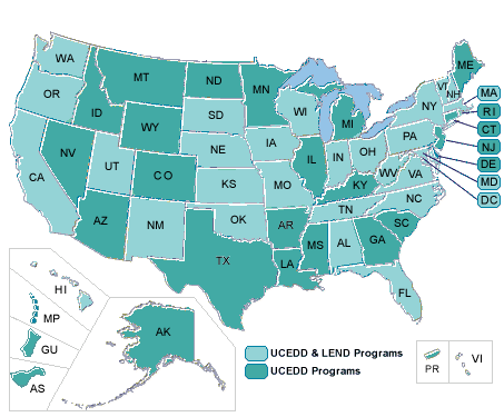 Map of the US