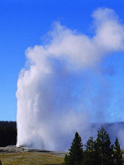 Photo of Old Faithful