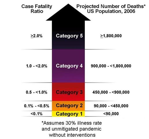 Figure 4. Pandemic Severity Index