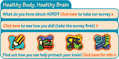 Healthy Body, Healthy Brain campaign banner