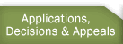 Applications, Decisions & Appeals