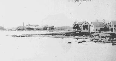 early photo of Woods Hole guano works
