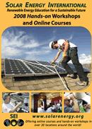 Cover photo from the 2008 catalog of SEI hands-on workshops and online courses
