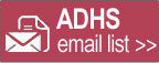 Sign up to receive ADHS news via email!