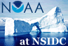 NOAA at NSIDC logo