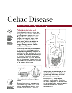 Cover of NDDIC Celiac Disease Publication