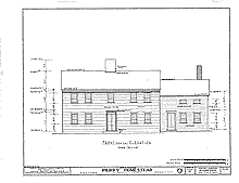 Perry-Fairchild House, front (south) elevation
