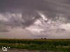 scud clouds associated with a thunderstorm