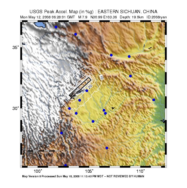 Peak Ground Acceleration Image