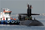 USS DALLAS ARRIVES IN GREECE - Click for high resolution Photo