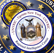 Graphic of the UNYRIC, Counterterrorism, and FBI Seals