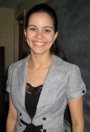 Guest lecturer Leslie Rivera Rosado