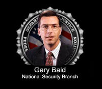 Photograph of Gary Bald National Security Branch