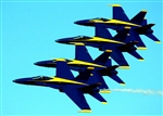 BLUE ANGELS SOAR - Click for high resolution Photo