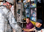 GREETING IRAQIS - Click for high resolution Photo