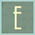 image of the capital letter E