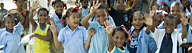 School children in the Dominican Republic